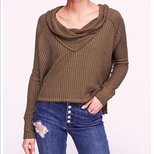 Free People Wildcat Thermal in Moss